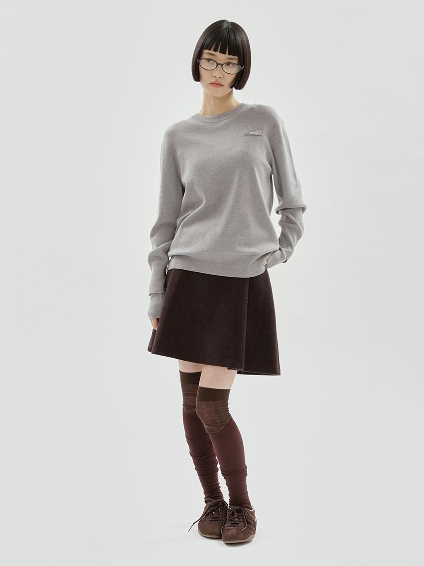 emmi atelier「ウールタックミニスカート【セットアップ対応】」|スカート|
