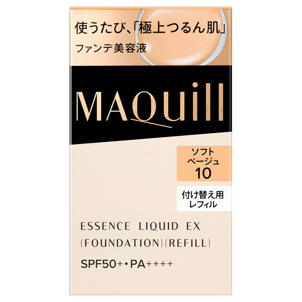 マキアージュ「マキアージュ エッセンスリキッド EX ソフトベージュ10 詰替え(24mL)」|フェイスパウダー|