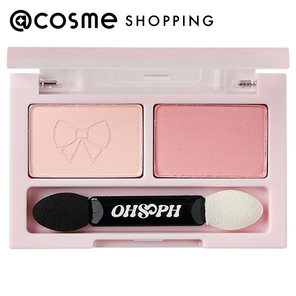  「OHSOPH ダブルアップデュアルシャドウパレット 02 ベリテ ピンク (2.8g)」|アイシャドウ|その他