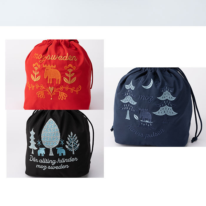 moz「moz モズ バッグ 刺繍トート L 通販 トートバッグ トートバック 巾着バッグ エコバッグ」|トートバッグ|