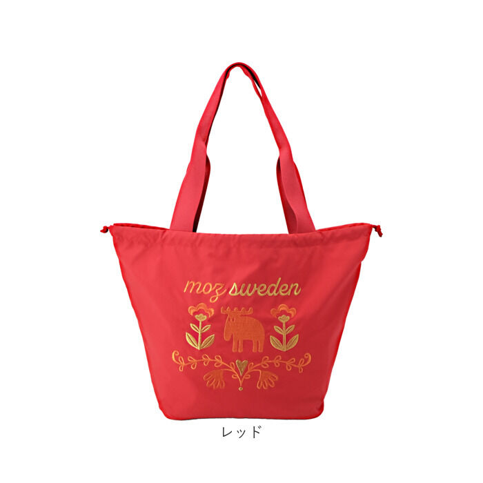 moz「moz モズ バッグ 刺繍トート L 通販 トートバッグ トートバック 巾着バッグ エコバッグ」|トートバッグ|