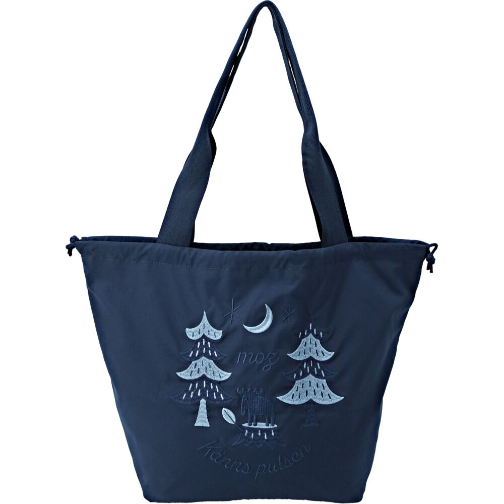 moz「moz モズ バッグ 刺繍トート L 通販 トートバッグ トートバック 巾着バッグ エコバッグ」|トートバッグ|ブルー1