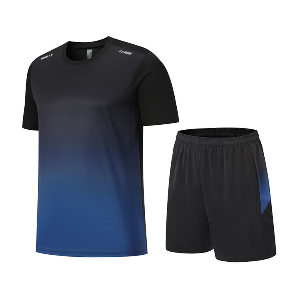 BACKYARD FAMILY「スポーツウェア メンズ上下セット 通販 ランニングウェア 半袖 Tシャツ ハーフパンツ 半ズボン」|スポーツ|ブルー1