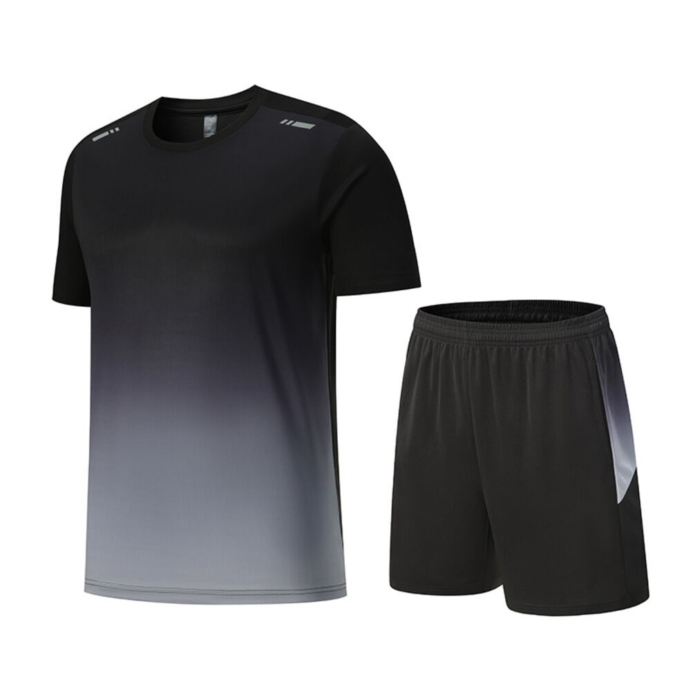 BACKYARD FAMILY「スポーツウェア メンズ上下セット 通販 ランニングウェア 半袖 Tシャツ ハーフパンツ 半ズボン」|スポーツ|グレー1