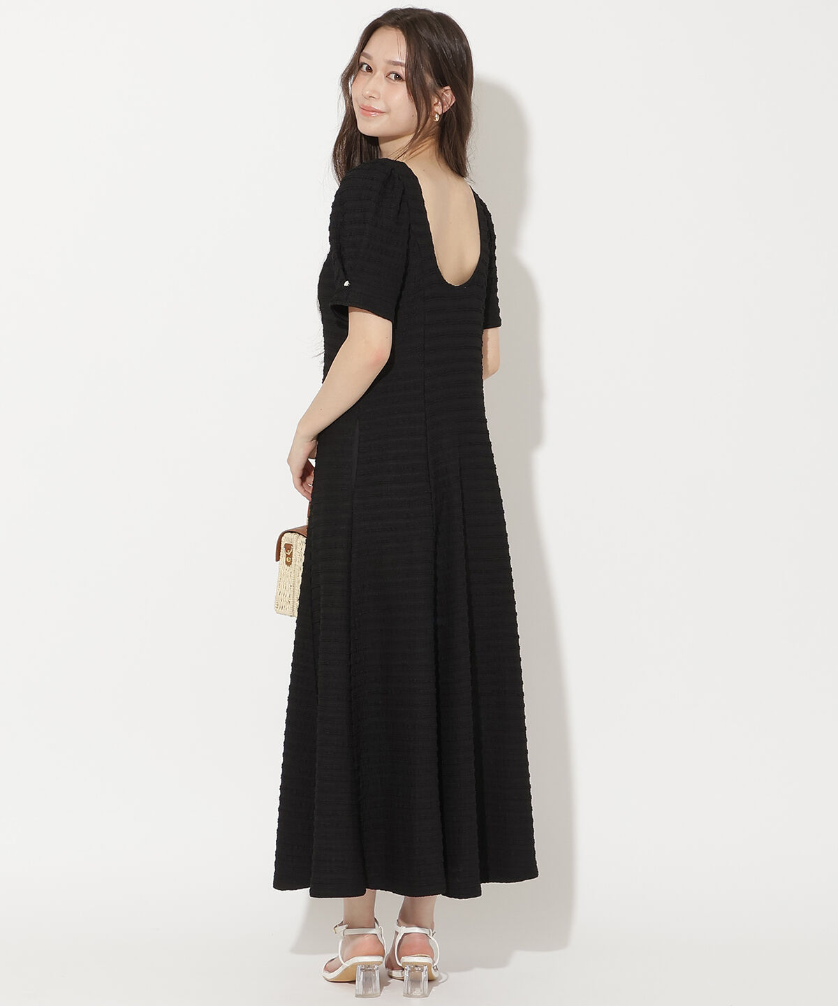 WILLSELECTION「バックオープンフレアカットワンピース」|ワンピース|