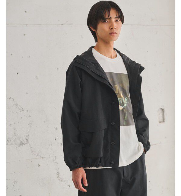 UNITED ARROWS green label relaxing「【別注】＜DAIWA＞ PERTEX UNLIMITED ジャケット ブルゾン -撥水-」|ブルゾン・スタジャン|BLACK