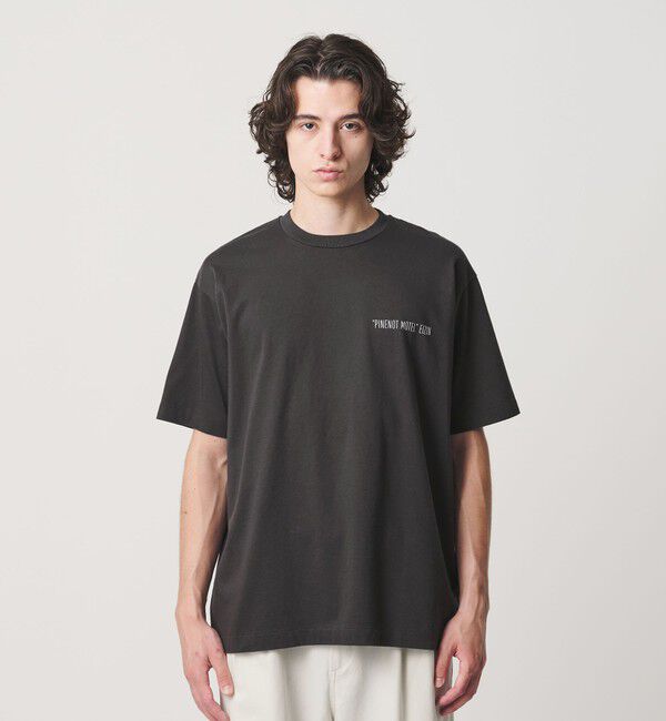 BEAUTY&YOUTH UNITED ARROWS「【別注】＜EIZIN SUZUKI＞PINENOT MOTEL プリント Tシャツ」|Tシャツ・カットソー|