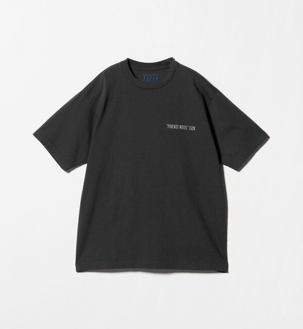 BEAUTY&YOUTH UNITED ARROWS「【別注】＜EIZIN SUZUKI＞PINENOT MOTEL プリント Tシャツ」|Tシャツ・カットソー|