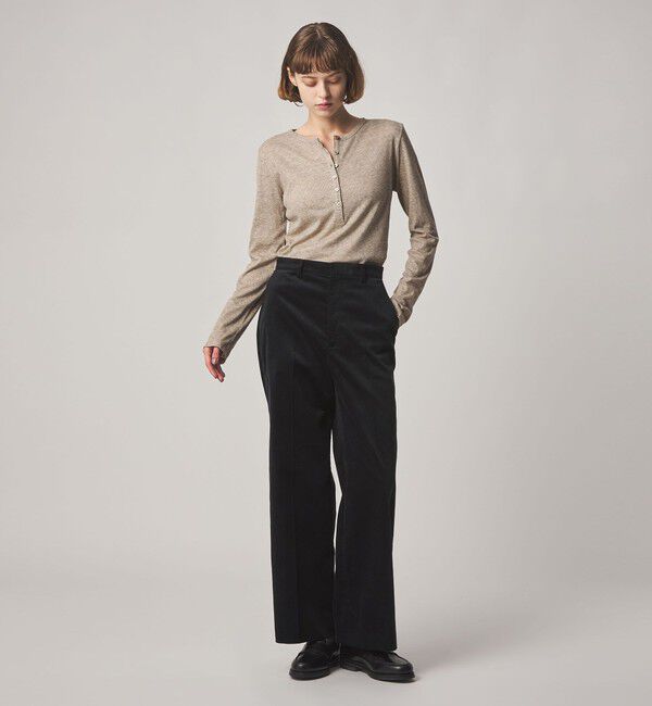 STEVEN ALAN「＜Steven Alan＞ヘンリーネック プルオーバー」|Tシャツ・カットソー|