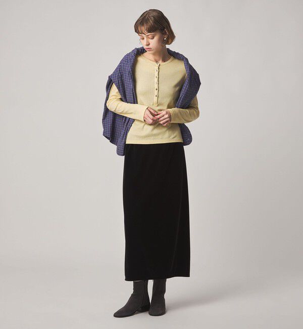 STEVEN ALAN「＜Steven Alan＞ヘンリーネック プルオーバー」|Tシャツ・カットソー|
