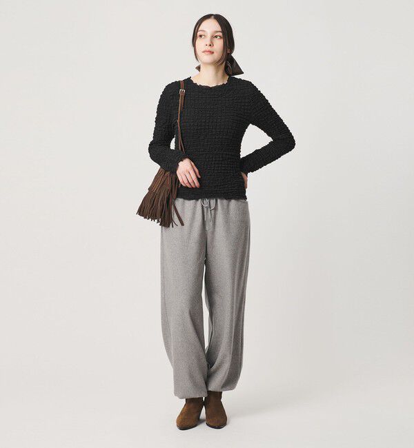 BEAUTY&YOUTH UNITED ARROWS「【WEB限定】シュリンクレース ロングスリーブプルオーバー」|Tシャツ・カットソー|