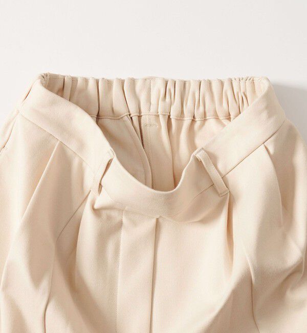 BEAUTY&YOUTH UNITED ARROWS「【WEB限定 Wardrobe DAILY MINIMAL】ジャージー タックカーブパンツ ウォッシャブル」|その他|