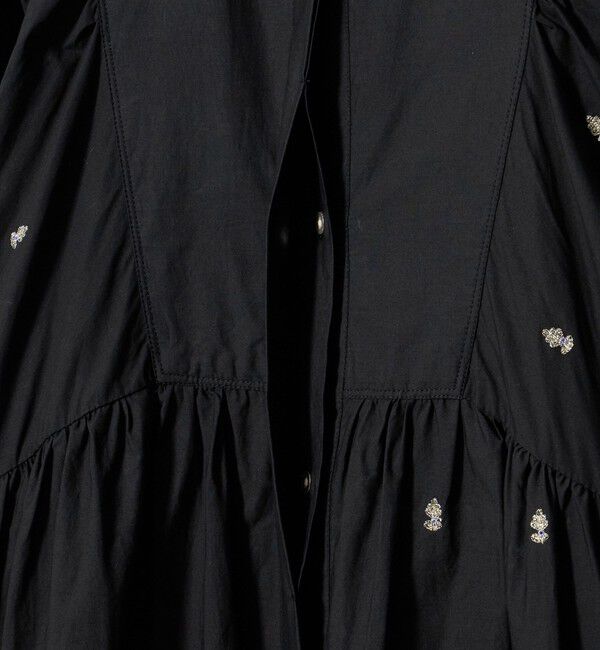BEAUTY&YOUTH UNITED ARROWS「＜ne Quittez pas＞エンブロイダリー ギャザー ワンピース」|ワンピース|
