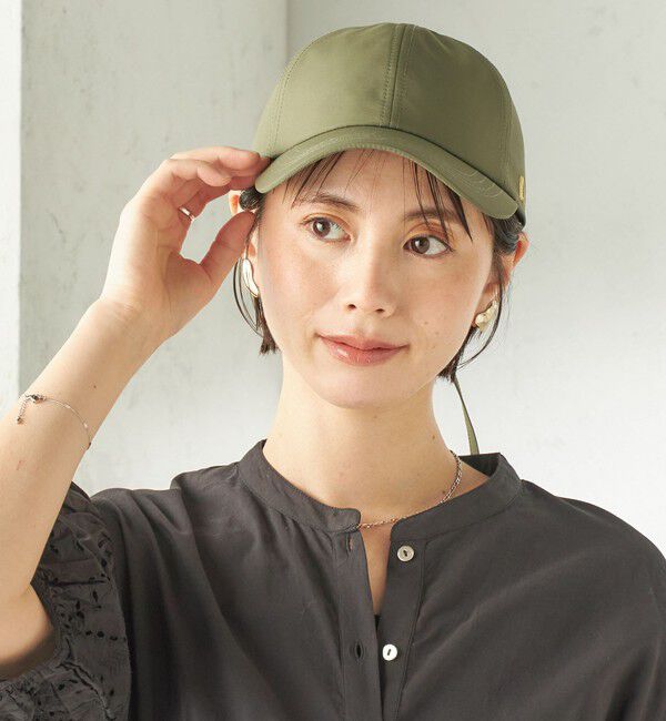 SHIPS for women「Revis.:〈UVカット / 撥水 / 透湿〉リボン キャップ」|キャップ・キャスケット|