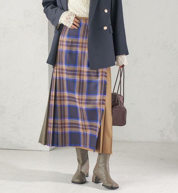 SHIPS for women「【SHIPS別注】O&rsquo;NEIL OF DUBLIN:パッチワーク ファッション ロング キルト」|スカート|