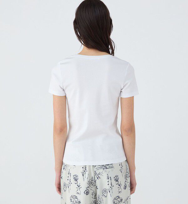 TOMORROWLAND collection「ファインコットン ラウンドネックプルオーバー」|Tシャツ・カットソー|