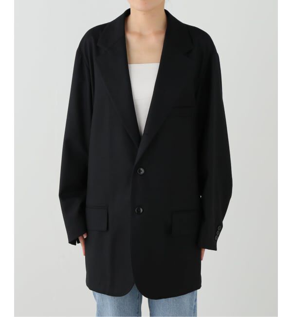 FRAMeWORK「COUTURE DADAM big jk single cashmere ble」|テーラードジャケット|
