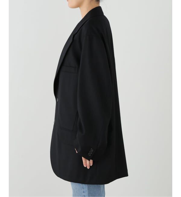 FRAMeWORK「COUTURE DADAM big jk single cashmere ble」|テーラードジャケット|