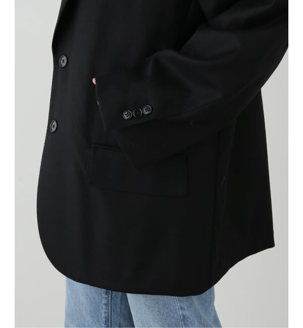 FRAMeWORK「COUTURE DADAM big jk single cashmere ble」|テーラードジャケット|