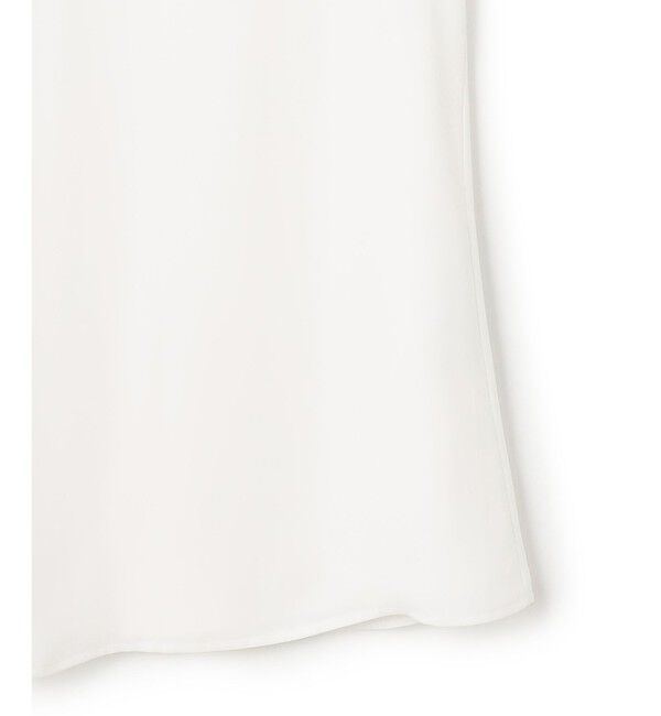 23区「【洗える】シルキーデシン バーアクセント ブラウス」|Tシャツ・カットソー|