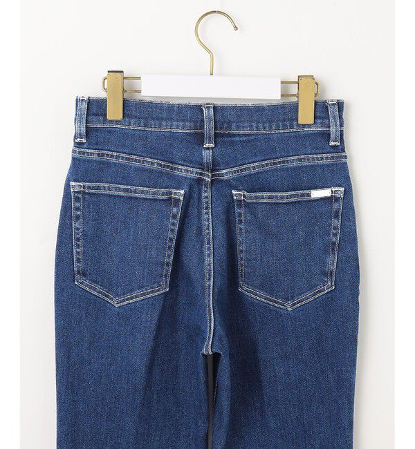ANY SIS「【美Denimシリーズ】センタープレスセミフレア デニム」|デニム|