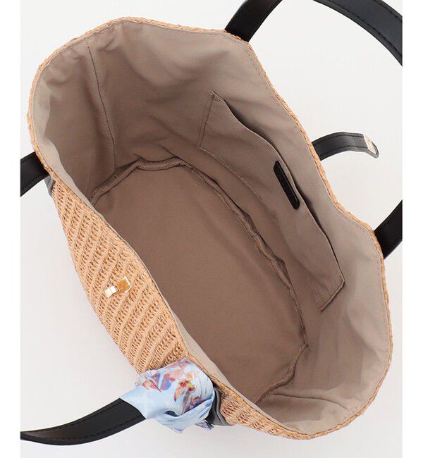 ANY SIS「スカーフ付き カゴバッグ」|かごバッグ|