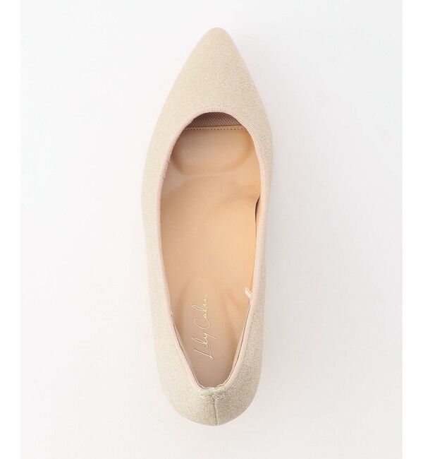 ANY SIS「【23.0cm~24.0cm】ラメローヒール パンプス」|パンプス|