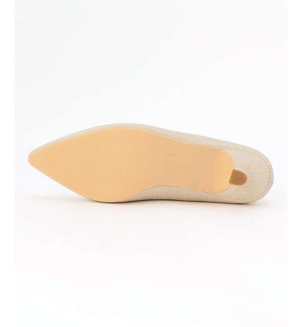 ANY SIS「【23.0cm~24.0cm】ラメローヒール パンプス」|パンプス|
