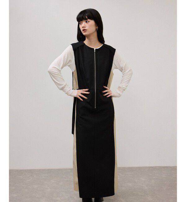 ADAM ET ROPE'「【WEB限定】2WAYコンビジャンパースカート」|ワンピース|