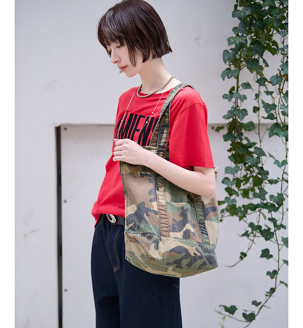 Rouge vif「【MASTER & CO】チノトートバッグ / 日本製 / レオパード / 迷彩」|トートバッグ|