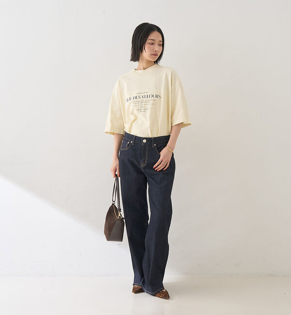 Rouge vif「ピグメントロゴBIG Tシャツ」|Tシャツ・カットソー|