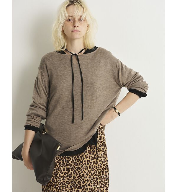 Rouge vif「【PUNTI. / プンティ】3WAYレザークラッチバッグ/ショルダー付き/GR」|ショルダー・メッセンジャー|