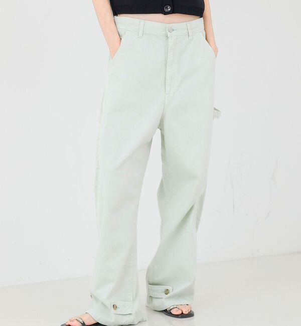 qualite「【SERGE】PAINTER PANTS ペインターパンツ/ワイドパンツ」|その他|