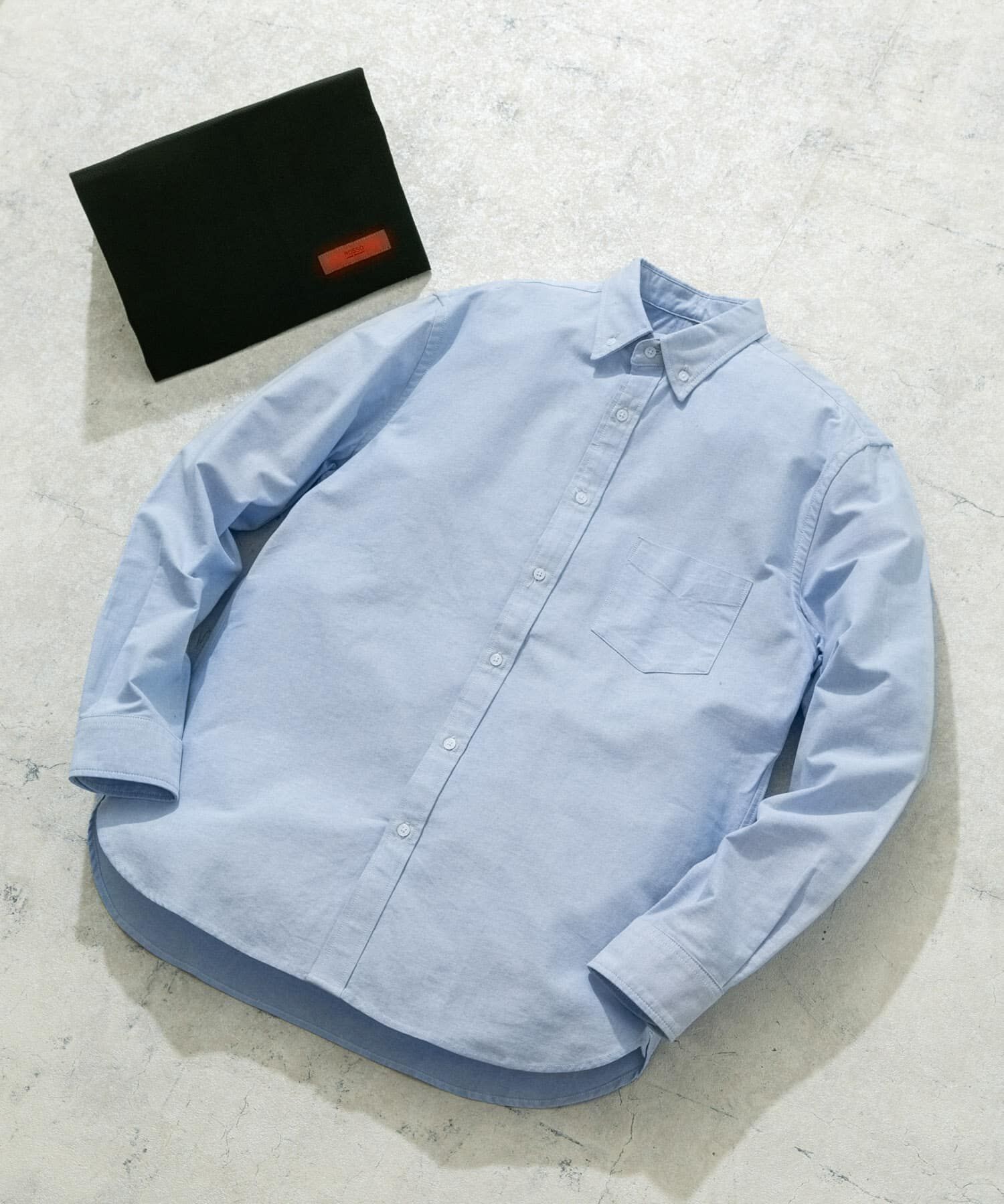 URBAN RESEARCH ROSSO「『WEB限定』『XXLｻｲｽﾞあり』『抗菌/消臭』ﾊｲﾊﾟﾌｫｰﾏﾝｽｵｯｸ」|シャツ・ブラウス|ライトブルー