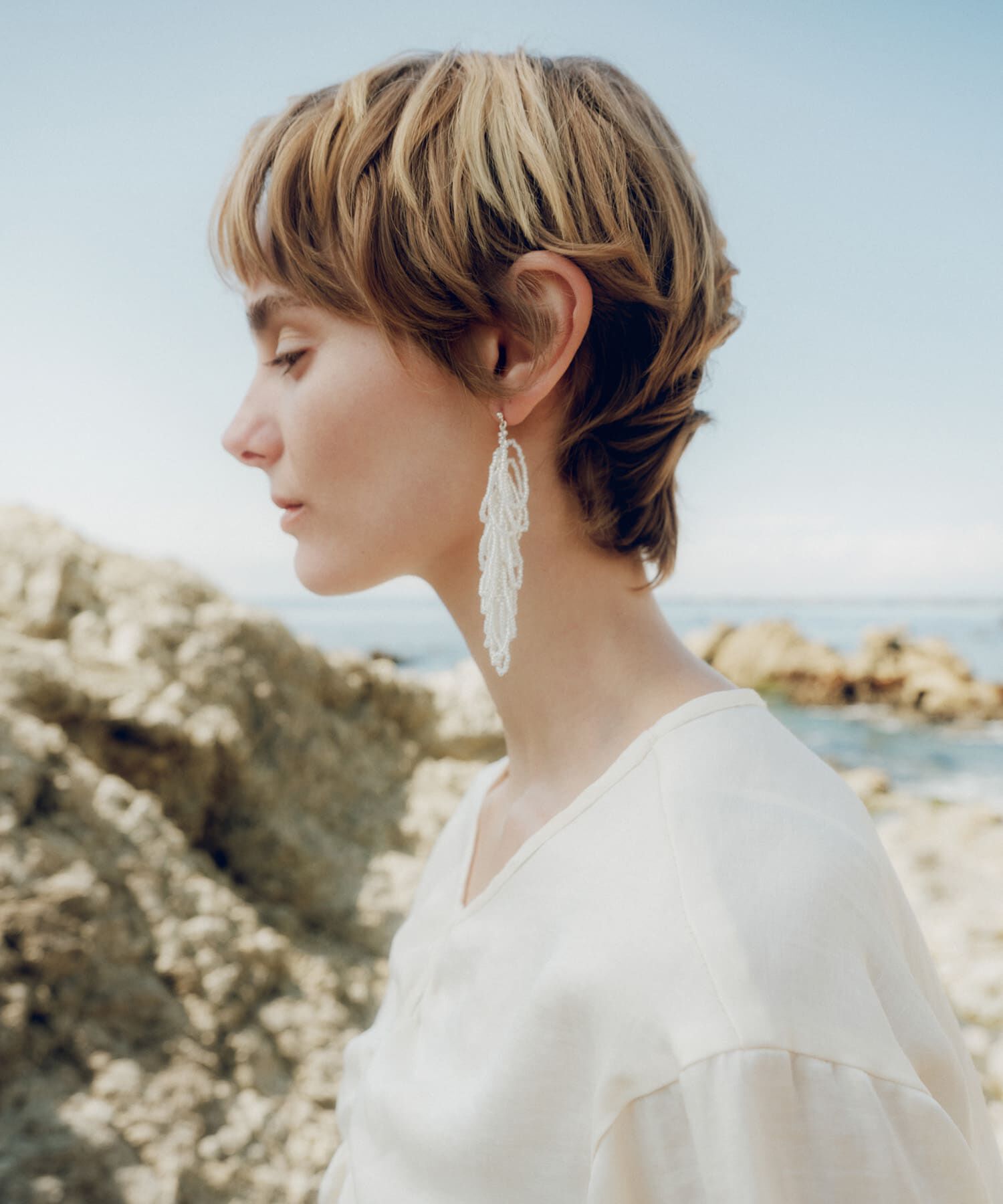 URBAN RESEARCH「decor『デコール』　Fringe 1P Pierce」|ピアス|