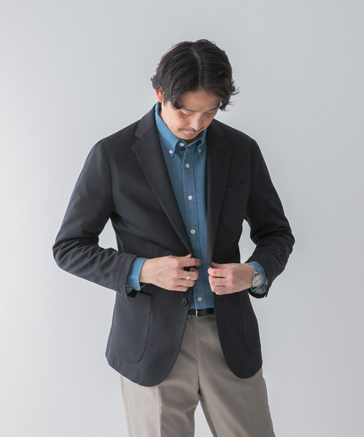 URBAN RESEARCH DOORS「LIFE STYLE TAILOR　ニットジャージジャケット」|その他|
