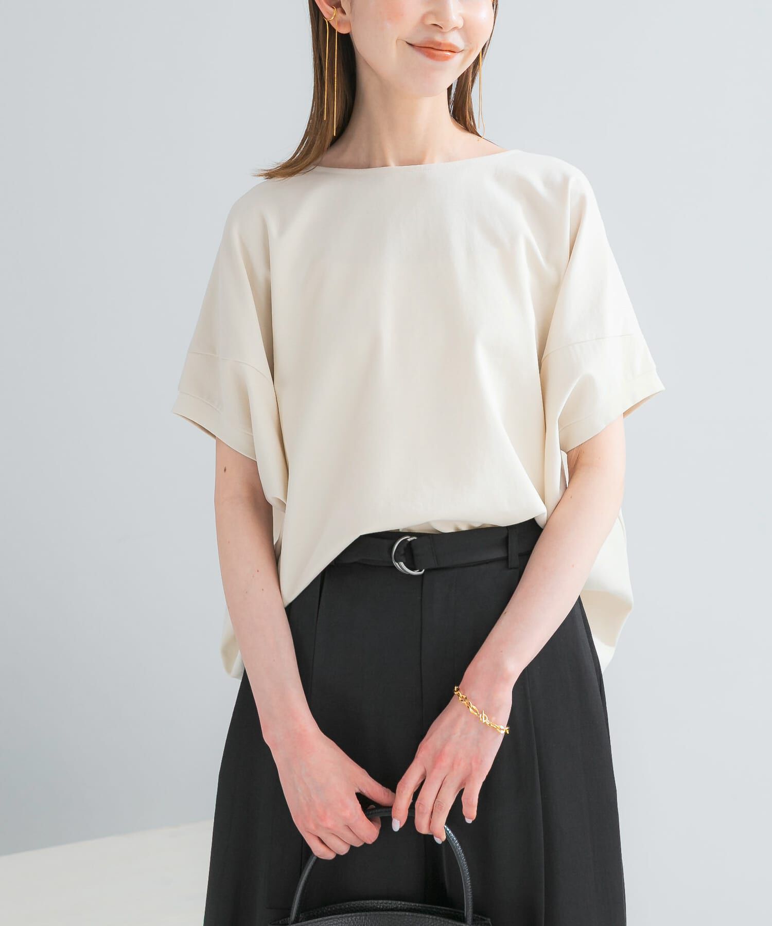 URBAN RESEARCH ROSSO「『WEB/一部店舗限定』UVカットドルマンスリーブプルオーバー」|Tシャツ・カットソー|