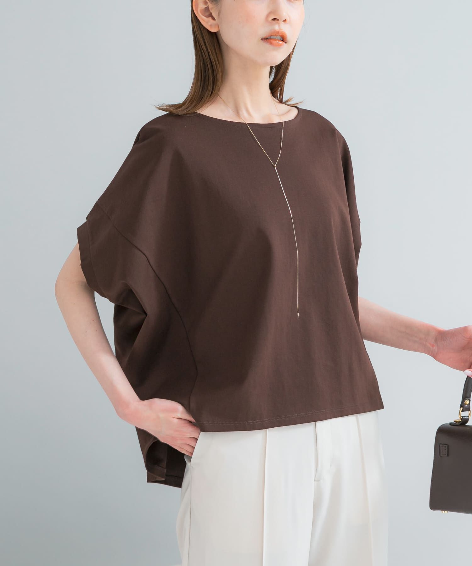 URBAN RESEARCH ROSSO「『WEB/一部店舗限定』UVカットドルマンスリーブプルオーバー」|Tシャツ・カットソー|