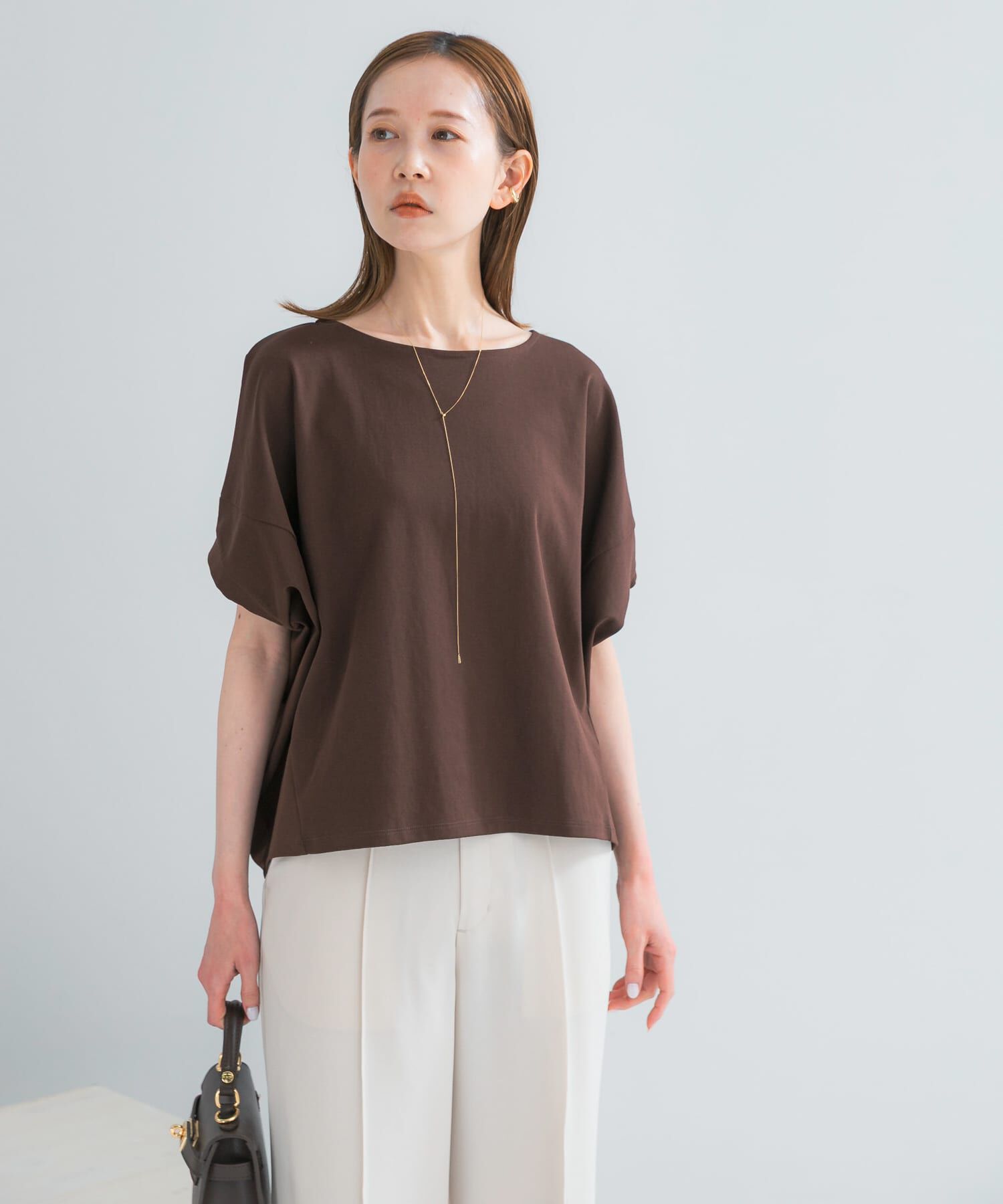 URBAN RESEARCH ROSSO「『WEB/一部店舗限定』UVカットドルマンスリーブプルオーバー」|Tシャツ・カットソー|