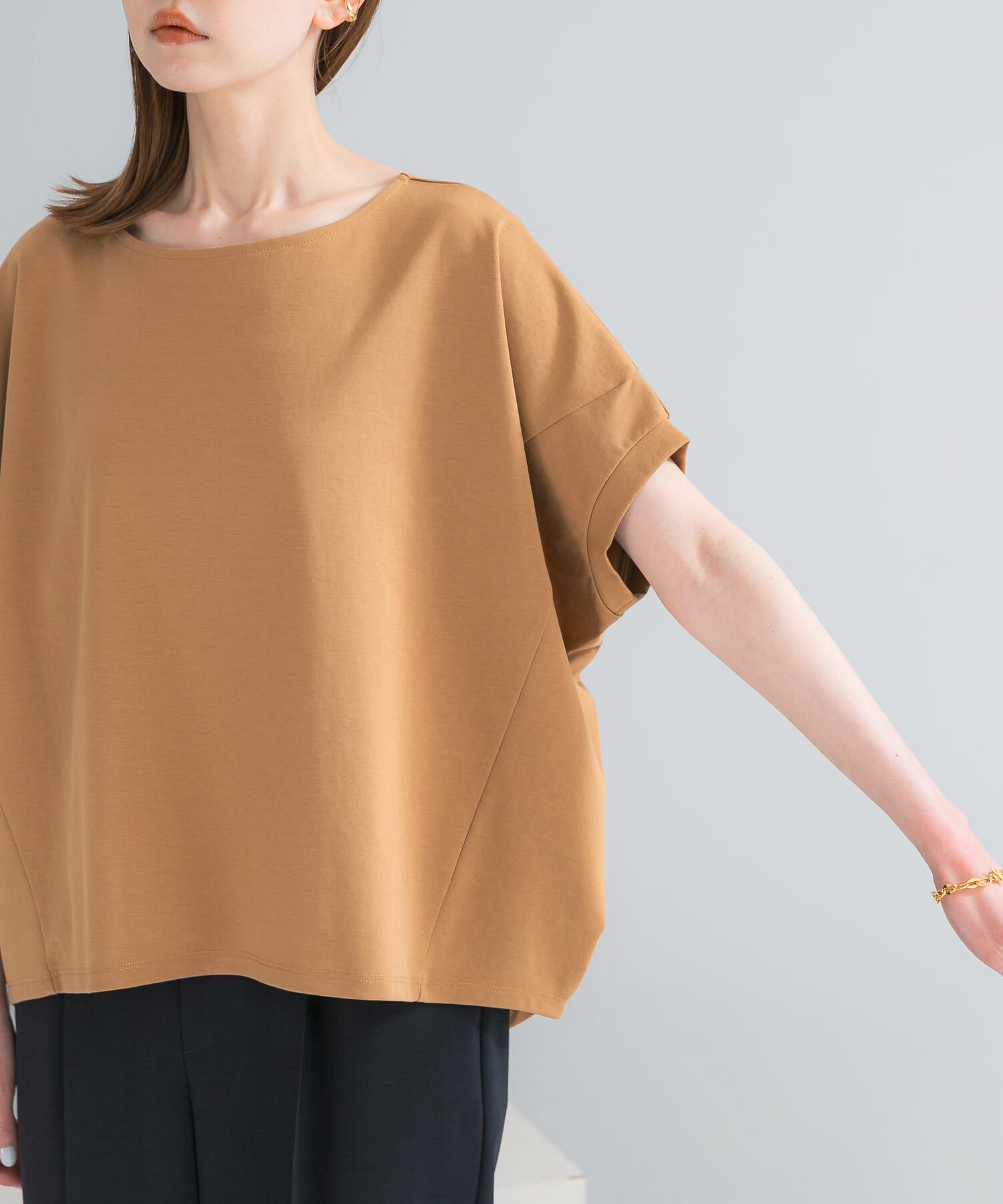 URBAN RESEARCH ROSSO「『WEB/一部店舗限定』UVカットドルマンスリーブプルオーバー」|Tシャツ・カットソー|