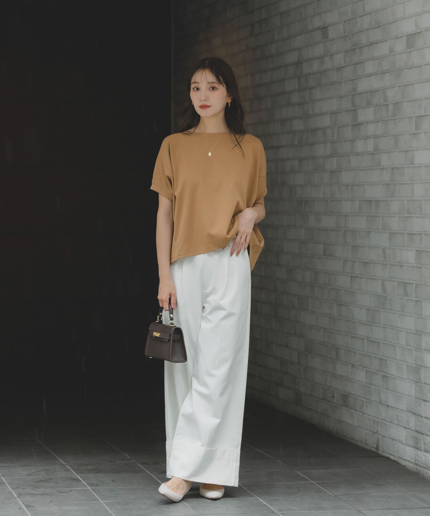URBAN RESEARCH ROSSO「『WEB/一部店舗限定』UVカットドルマンスリーブプルオーバー」|Tシャツ・カットソー|