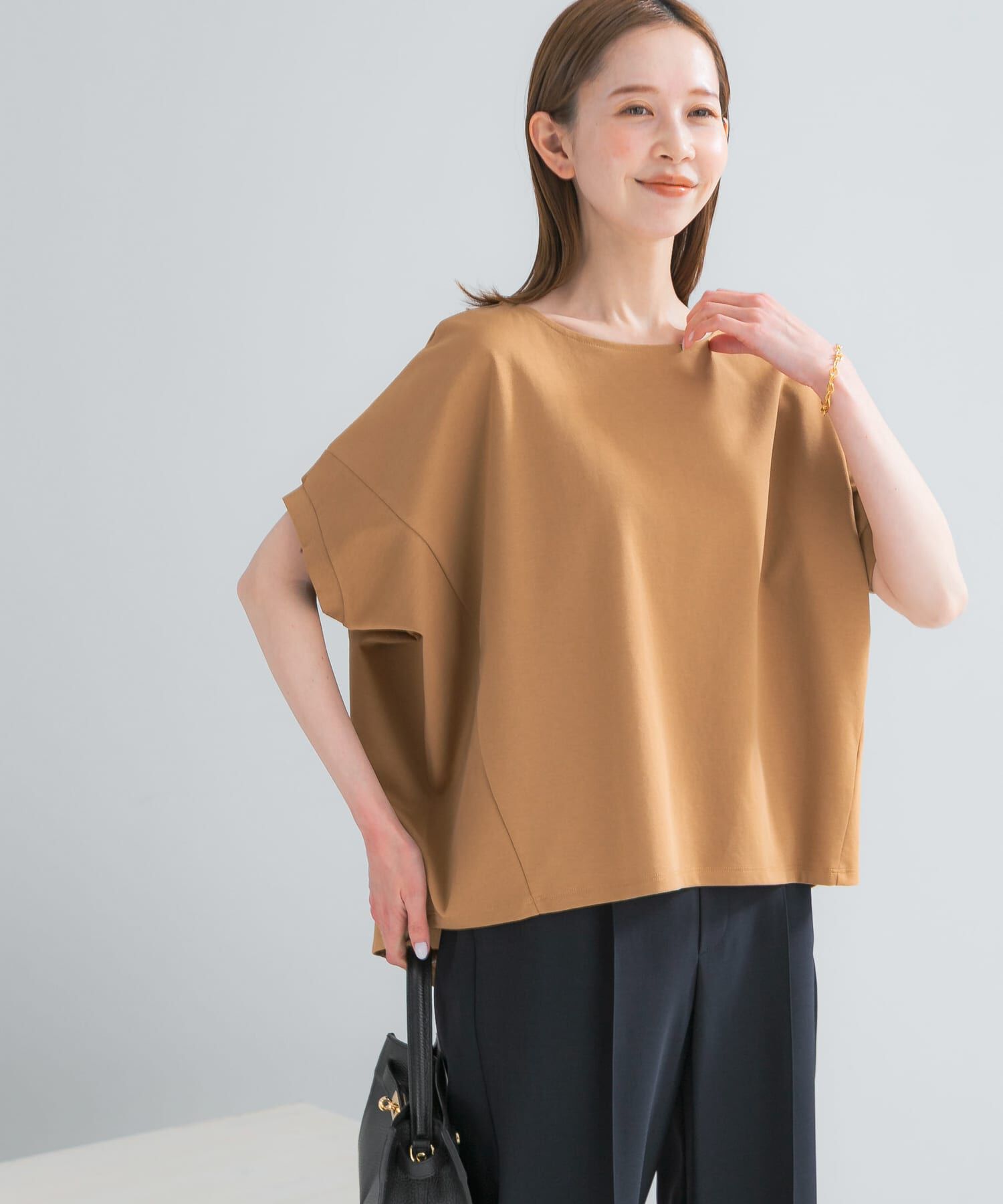 URBAN RESEARCH ROSSO「『WEB/一部店舗限定』UVカットドルマンスリーブプルオーバー」|Tシャツ・カットソー|