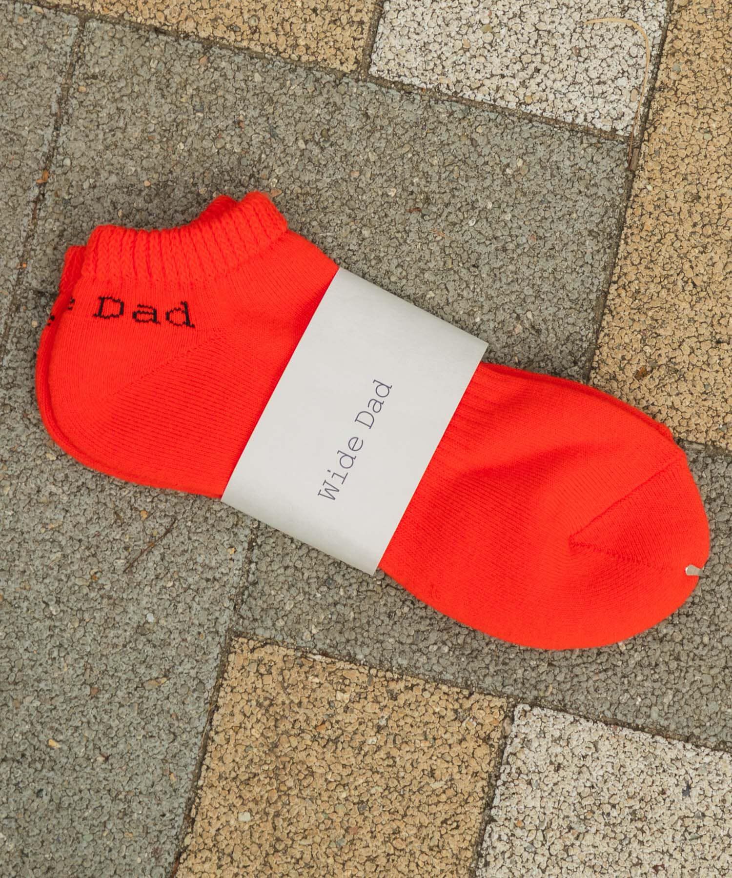 URBAN RESEARCH「Wide Dad　WIDE DAD SHORT SOCKS」|ソックス|オレンジ