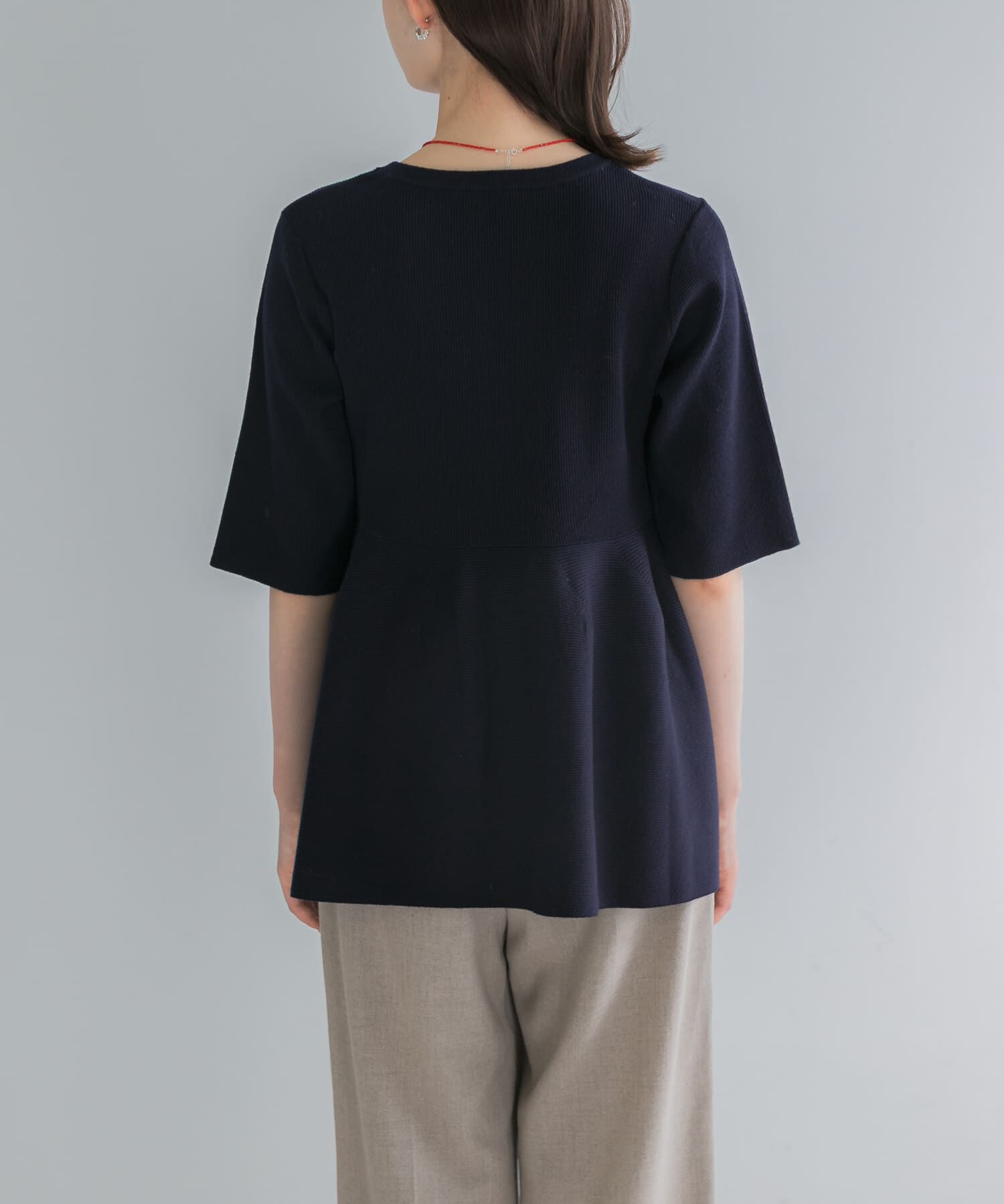 URBAN RESEARCH ROSSO「『WEB限定』フォルムニットアンサンブル」|ニット・セーター|