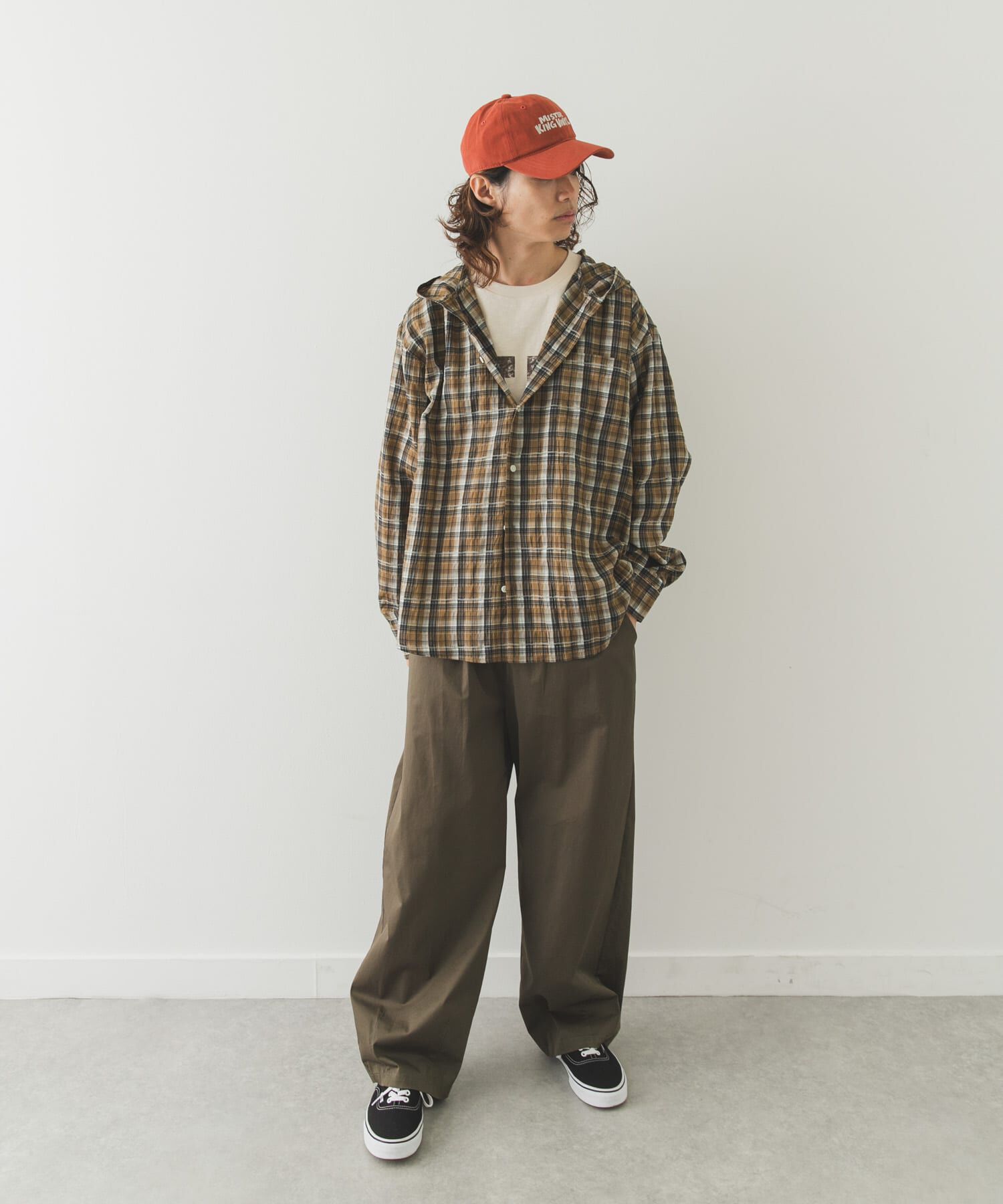 Sonny Label 「チェックフーデッドシャツ」|シャツ・ブラウス|