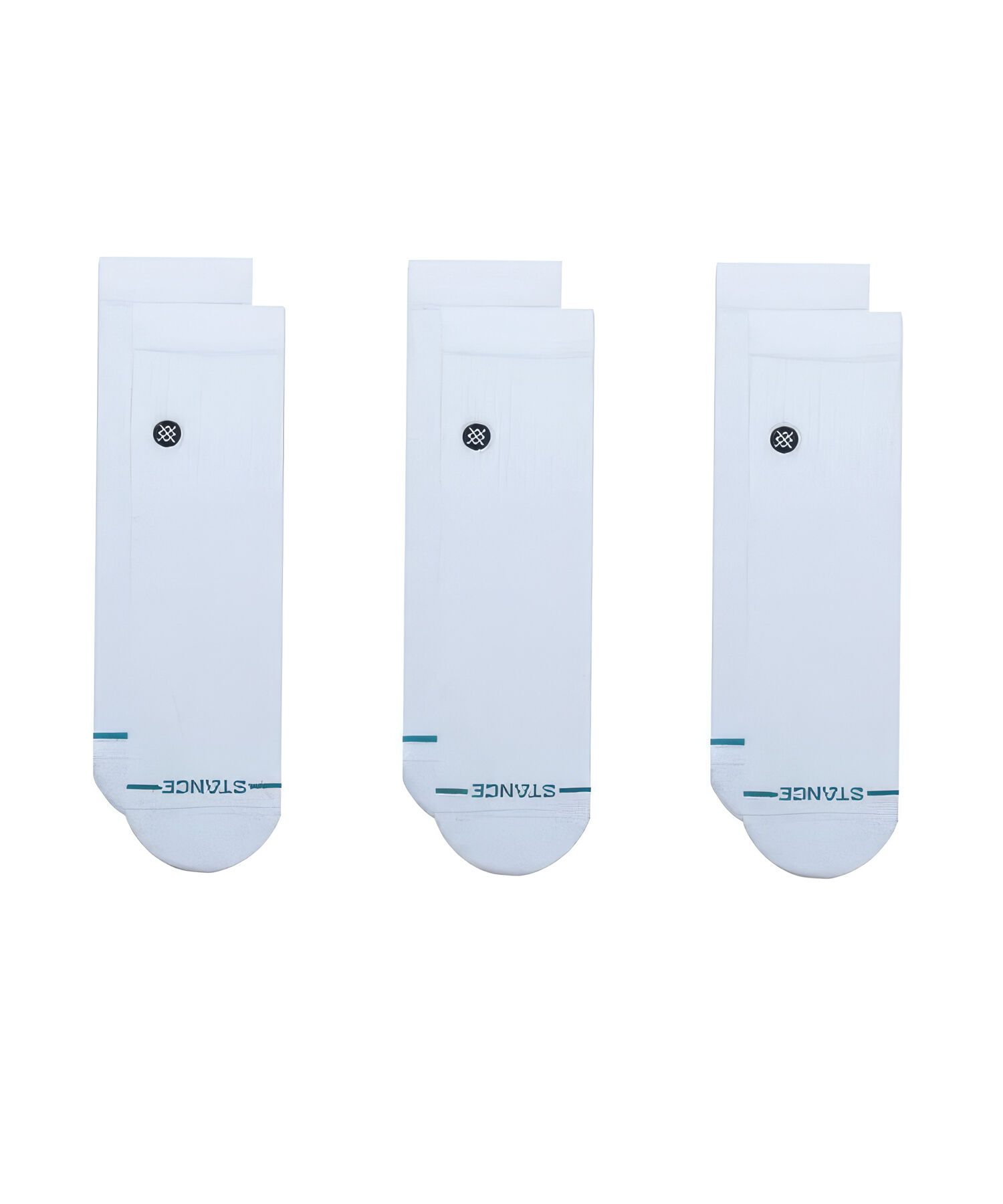 Sonny Label 「STANCE SOCKS　ICON QUARTER 3 PACK」|ソックス|ホワイト