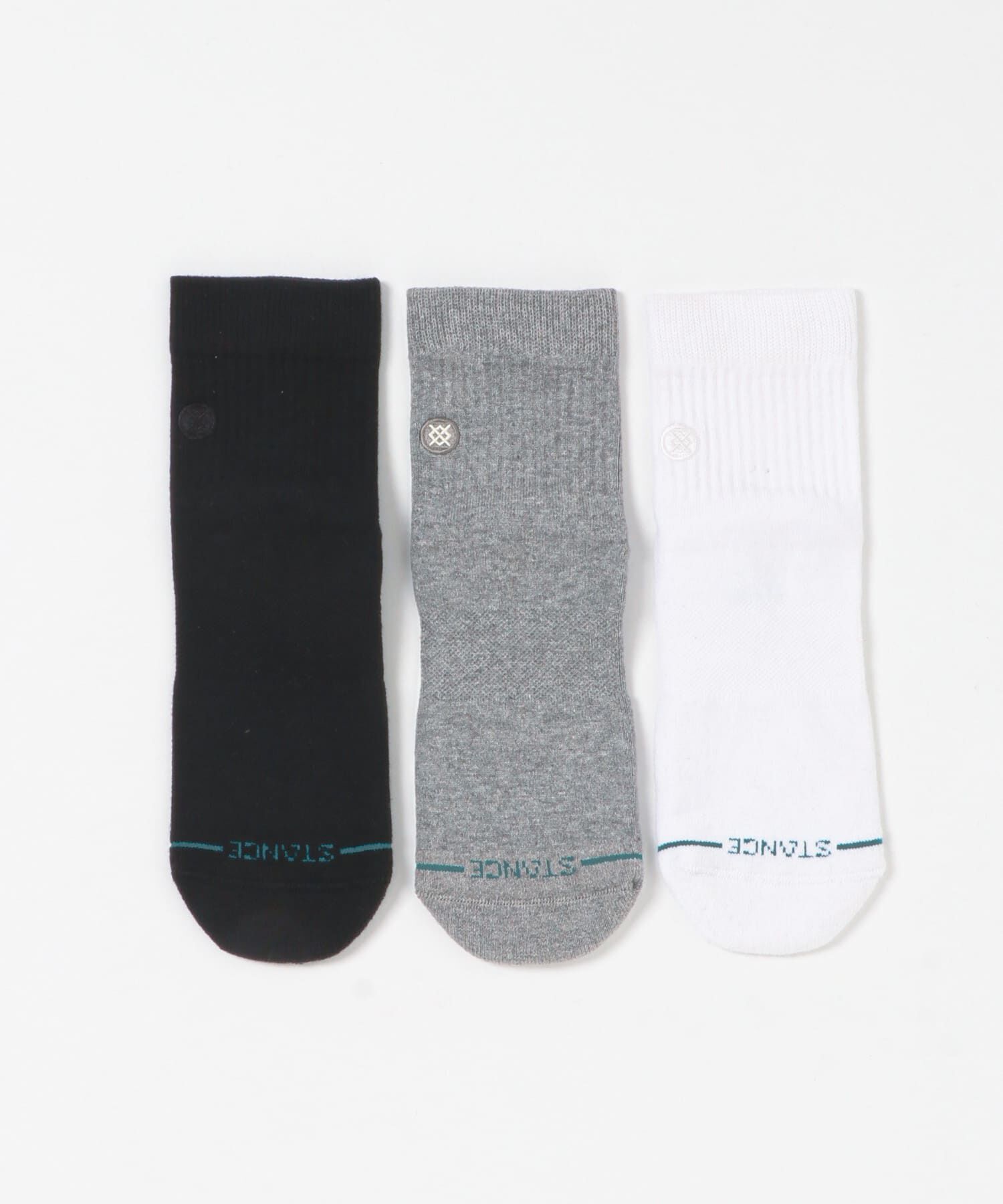 Sonny Label 「STANCE SOCKS　ICON QUARTER 3 PACK」|ソックス|