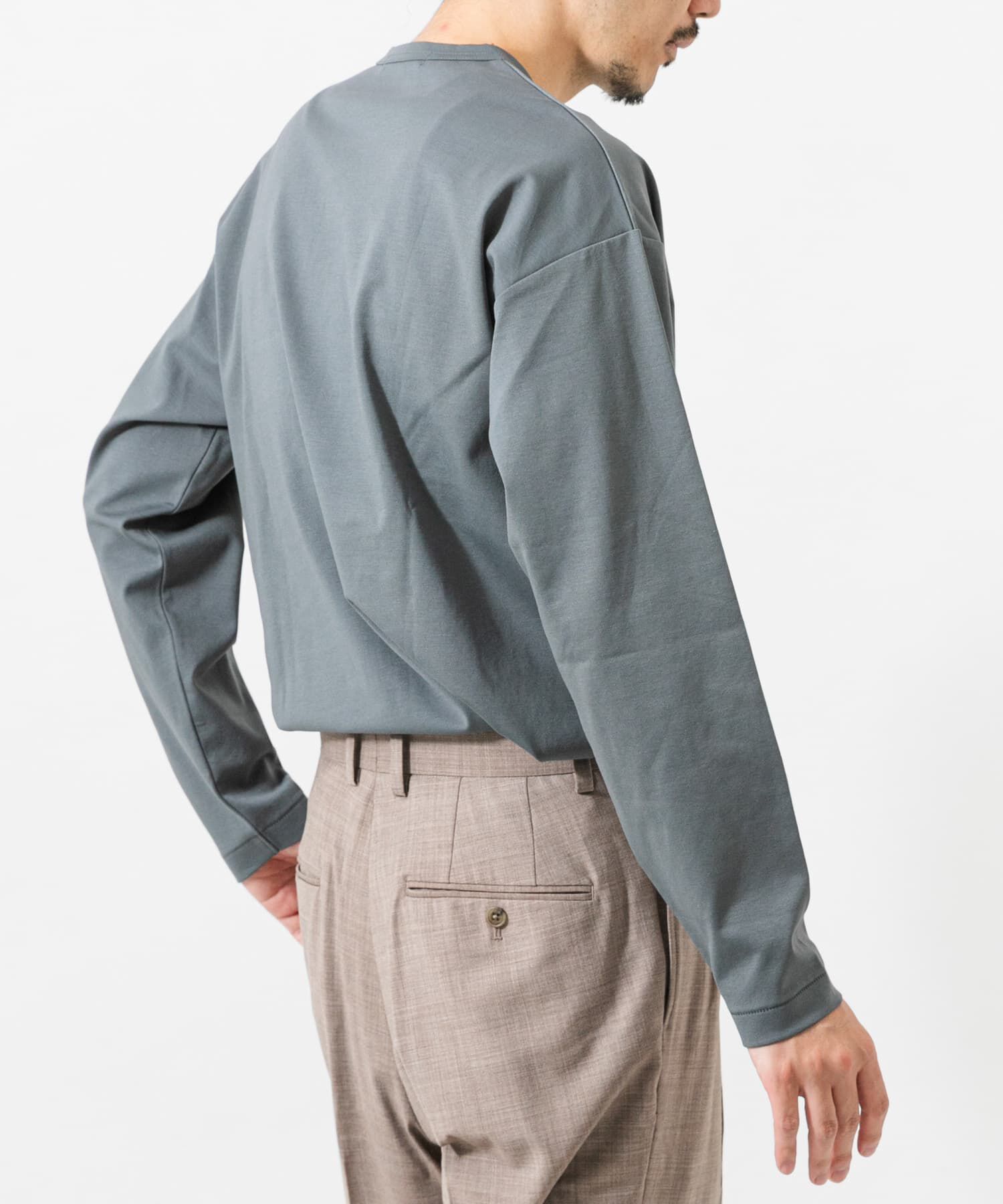 URBAN RESEARCH「COTTON NYLON SMOOTHY LONG-SLEEVE」|Tシャツ・カットソー|