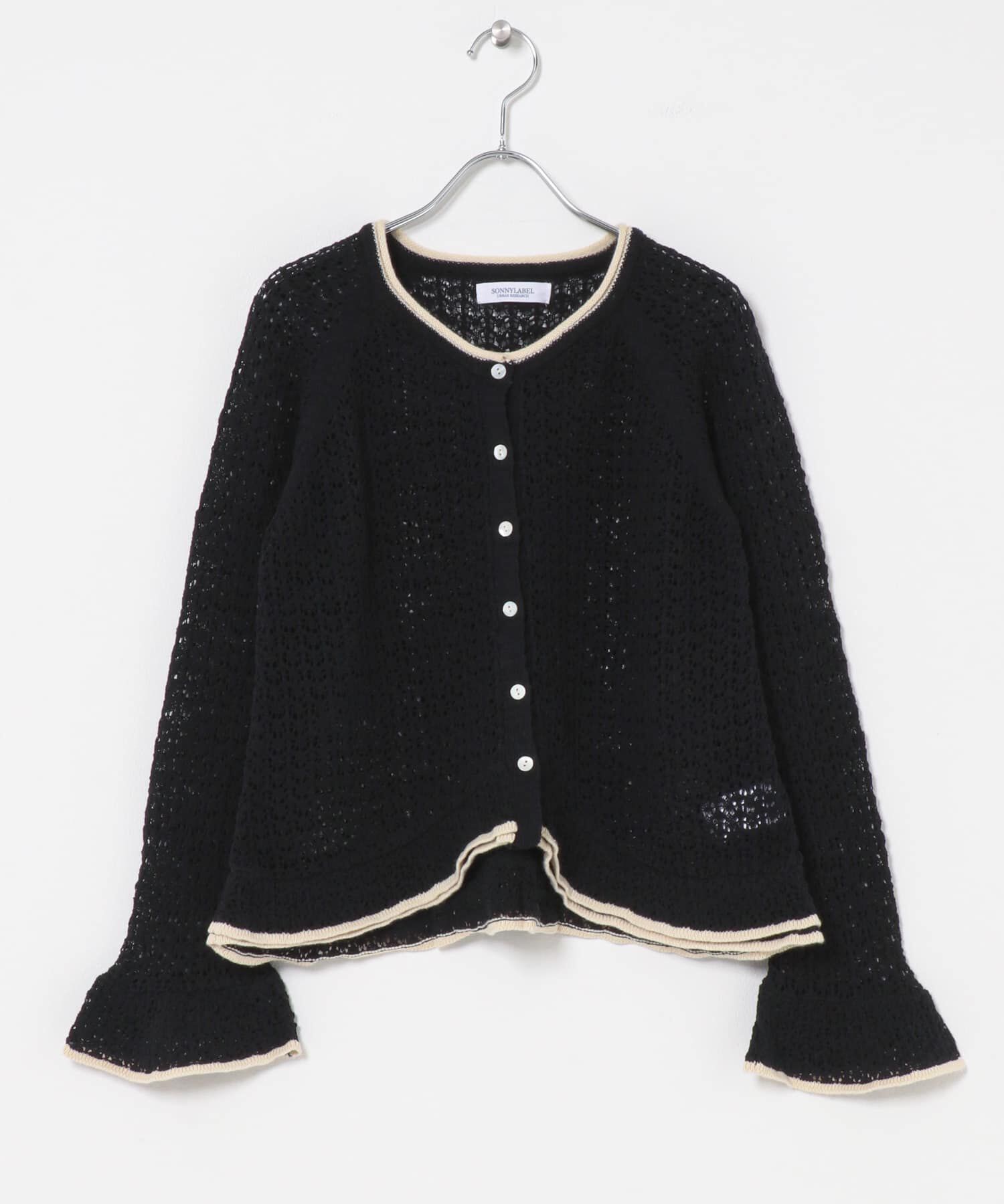 Sonny Label 「フリルヘムニットプルカーディガン」|カーディガン|