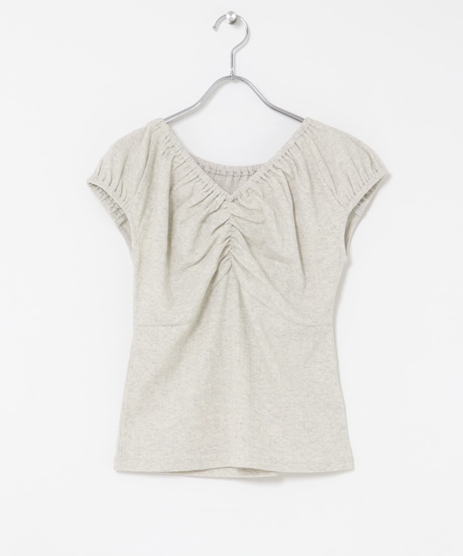 SENSE OF PLACE by URBAN RESEARCH「ギャザーネックカットトップ」|Tシャツ・カットソー|